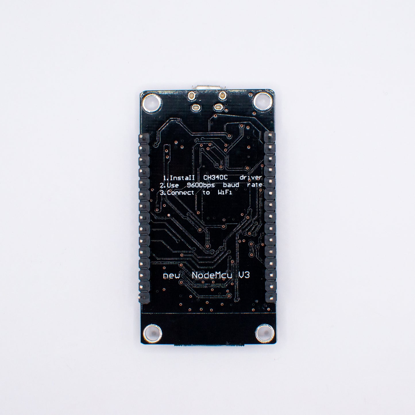NodeMCU ESP8266, micro USB