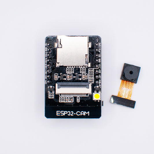 ESP32-CAM OV2640 WiFi/Bluetooth camera module with motherboard